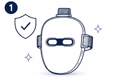 Quality of the LED mask